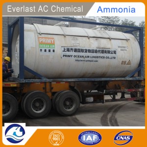 High Quality 99.9% Liquid Ammonia Price by China Supplier
